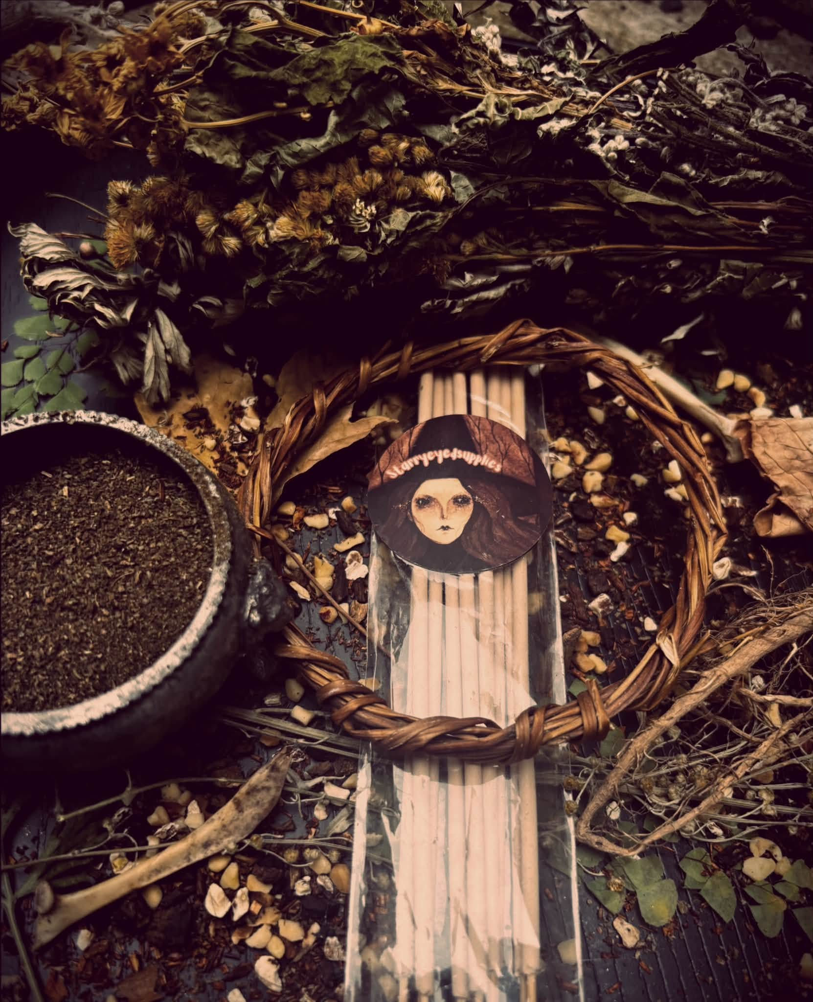 Starry Incense Sticks ★ The Dark Cauldron of Cerridwen