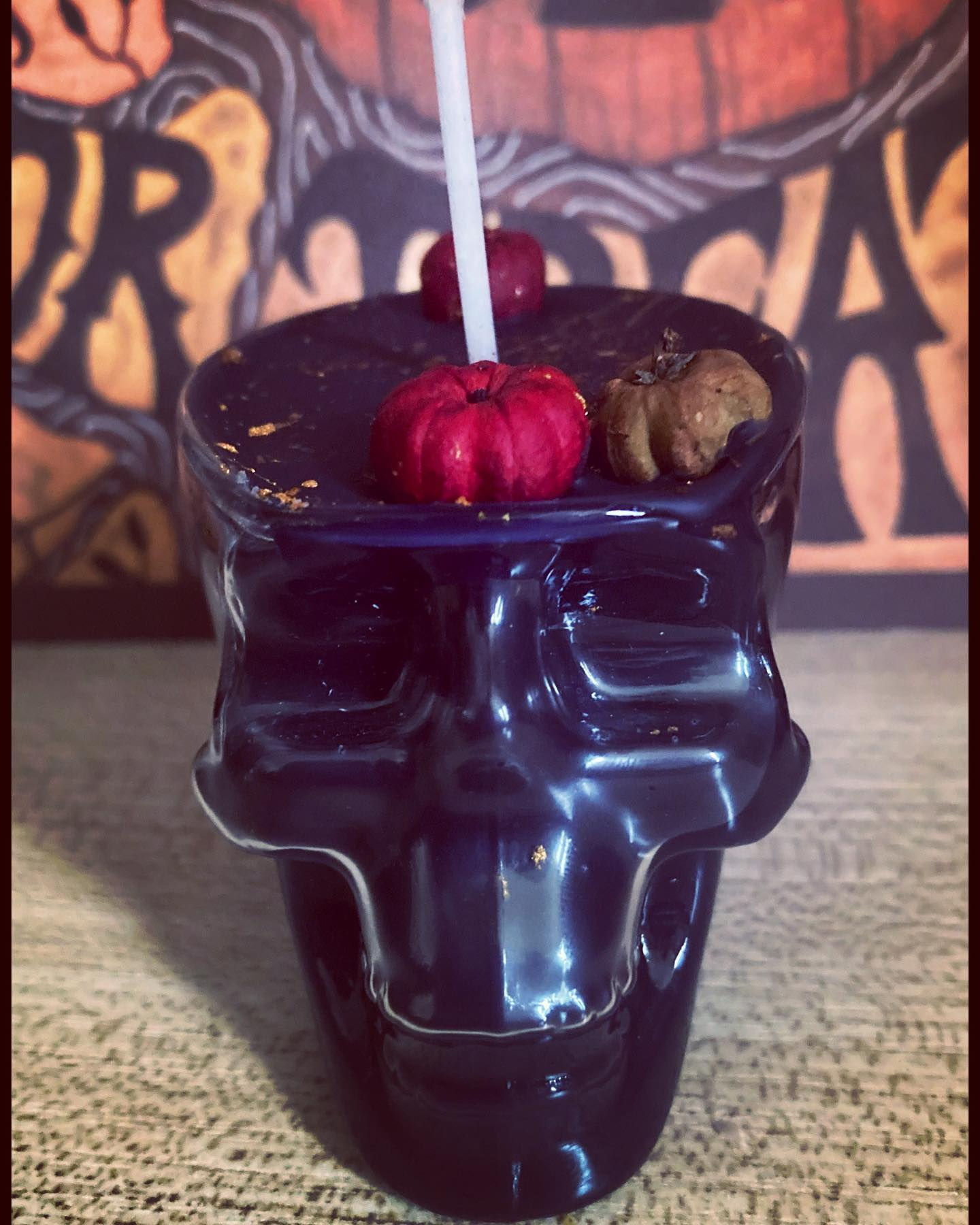 Feast of the Dead ★ Samhain Spirit Work ★ Spell Skull Candle