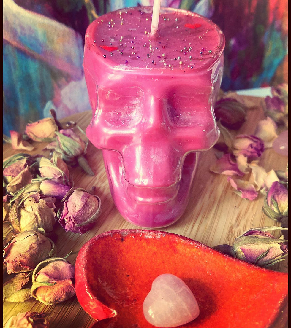 Thumbnail: Love Potion, Love Witch ★ Spell Skull Candle