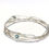 Thumbnail: Swiss blue topaz wrap bangle