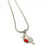 Thumbnail: robin with sparkly eye necklace