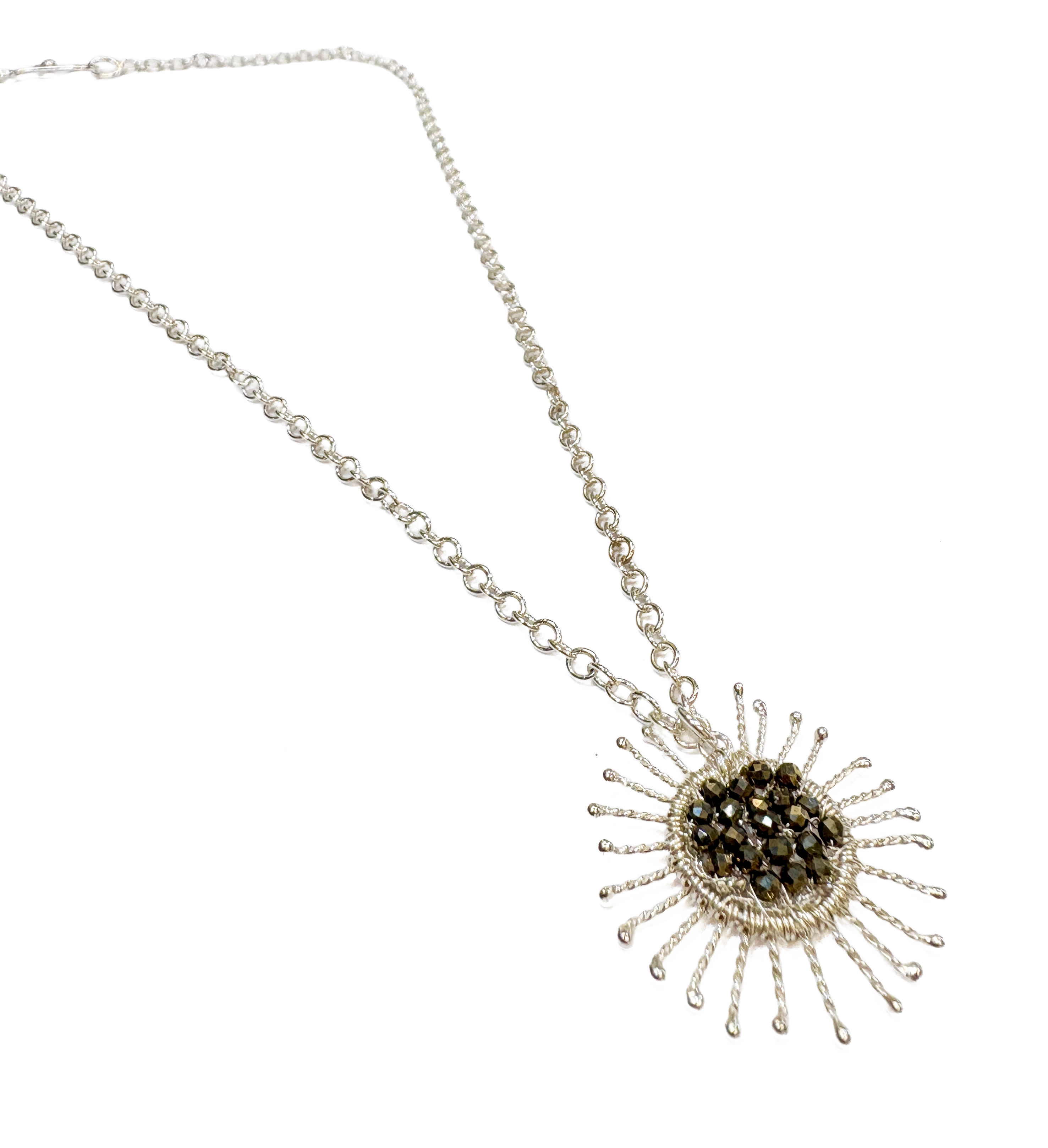 Rozie Keogh - pyrite necklace
