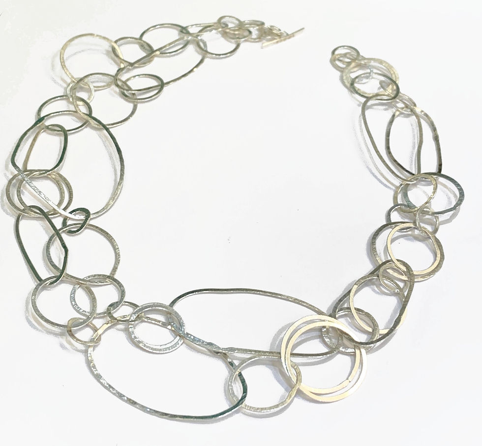 Thumbnail: Multi way hoop necklace