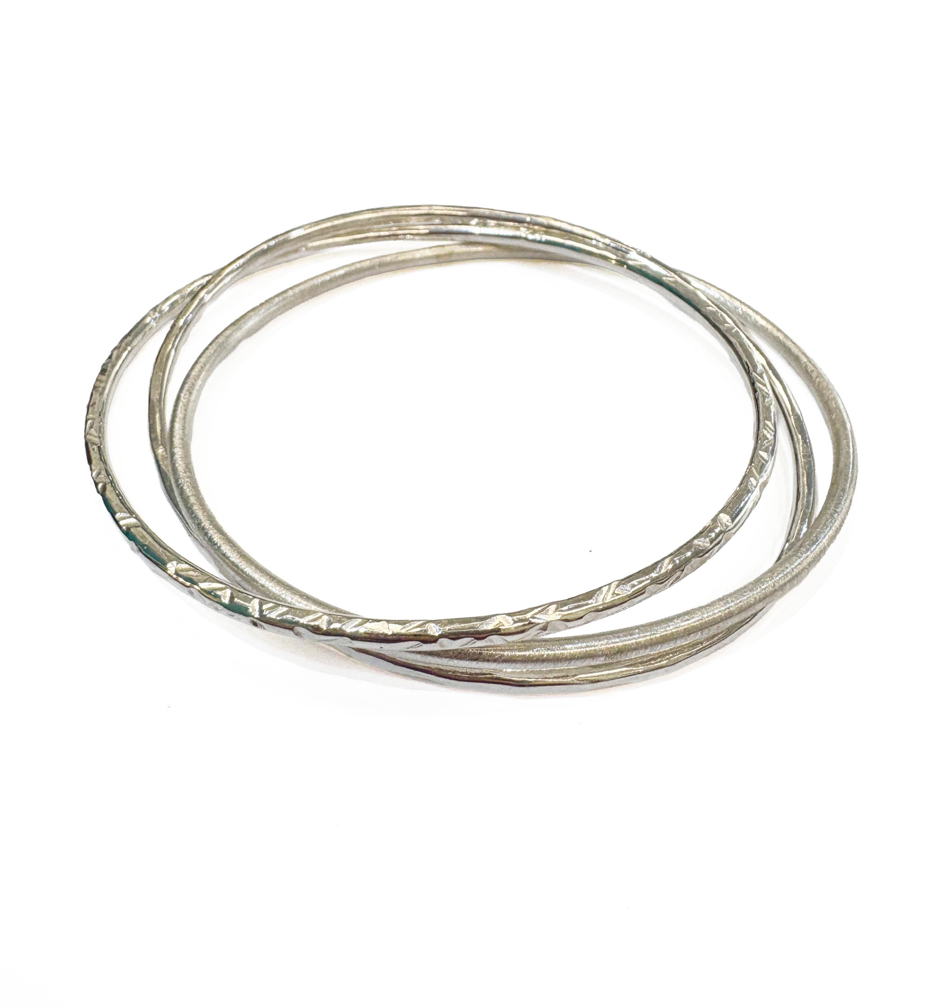 Abby Filer - textured bangle