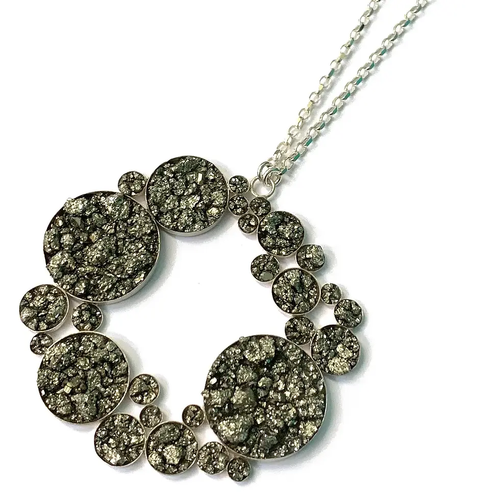 Fools gold necklace