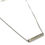 Thumbnail: Abby Filer - hammered tube necklace