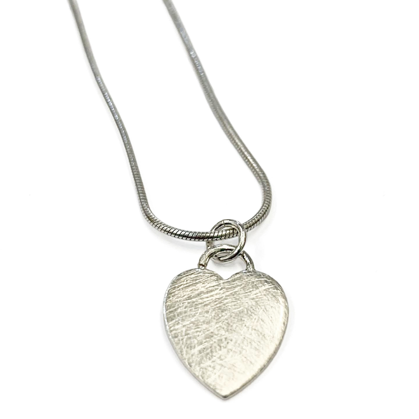 Abby Filer - heart necklace