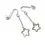 Thumbnail: Star earrings