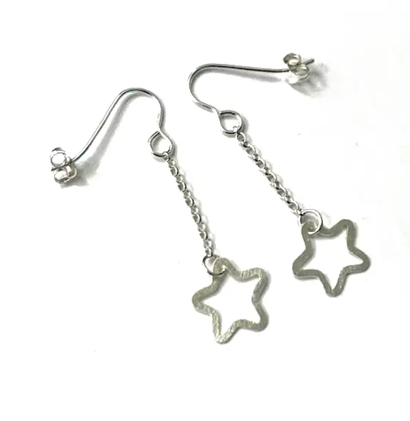 Thumbnail: Star earrings