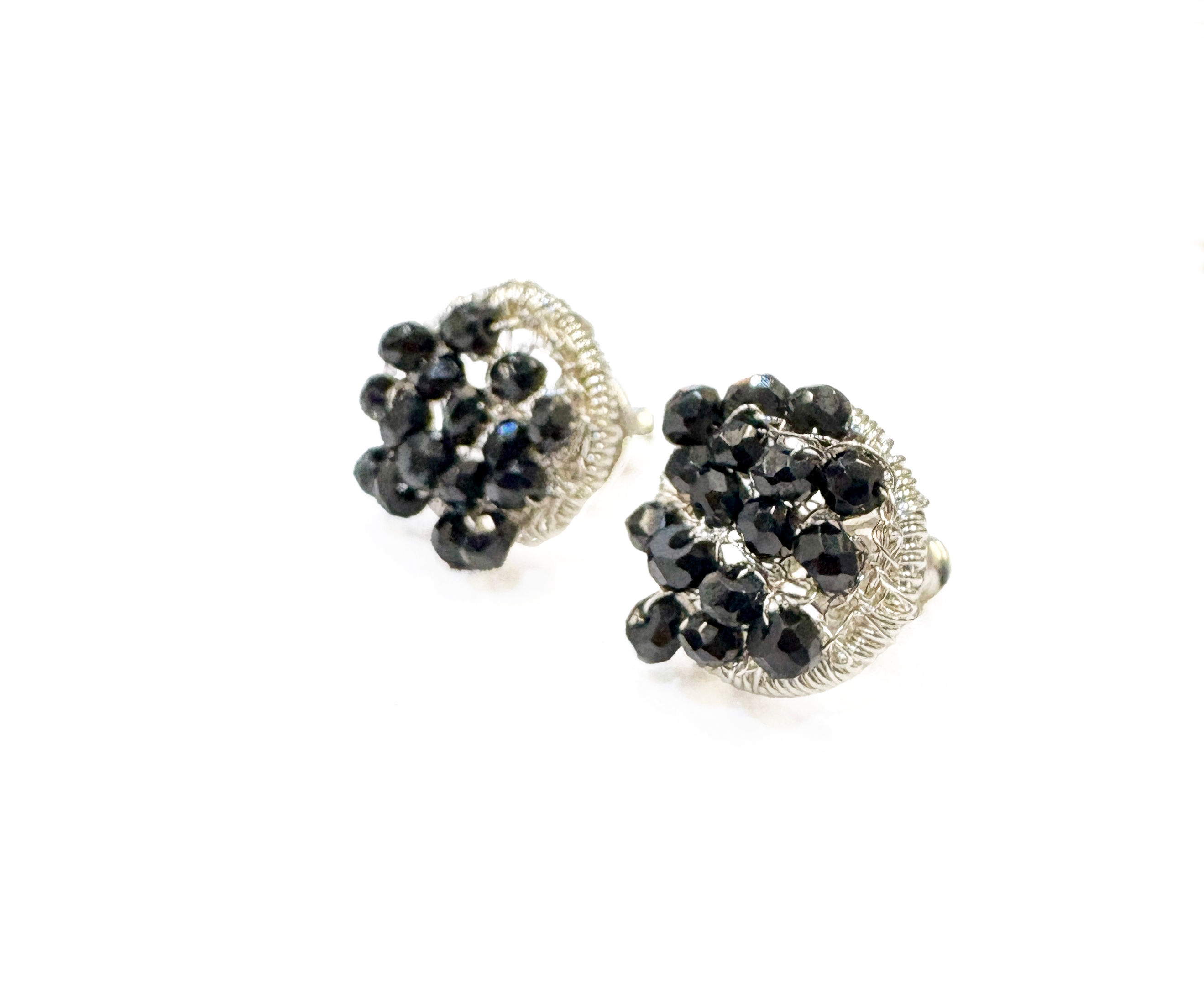 Rozie Keogh - black spinel earrings