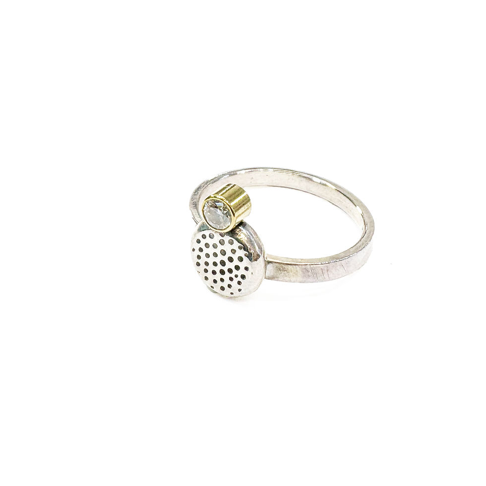 Thumbnail: Emily Lisbeth - moissanite ring