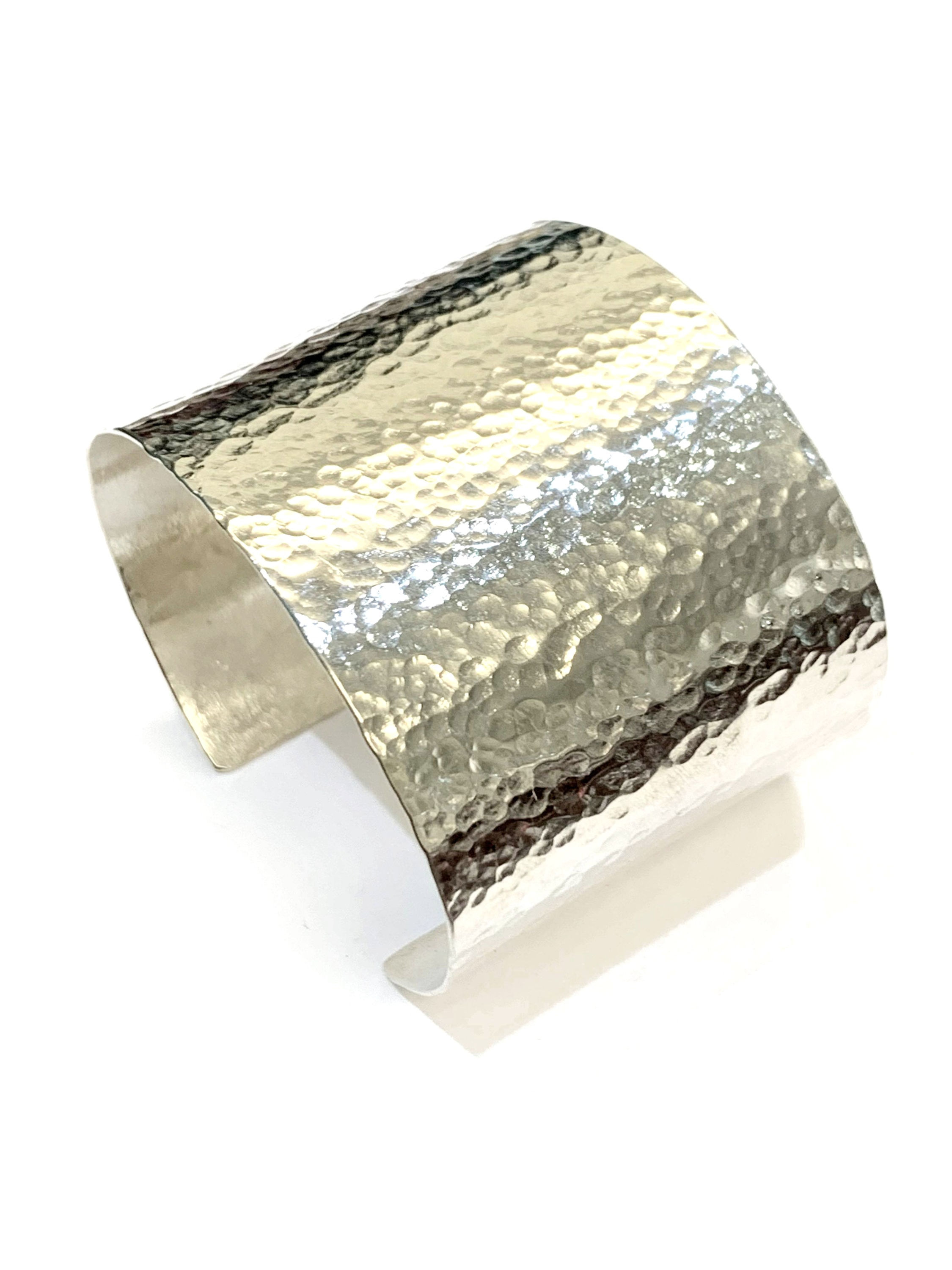 Abby Filer - hammered wide cuff