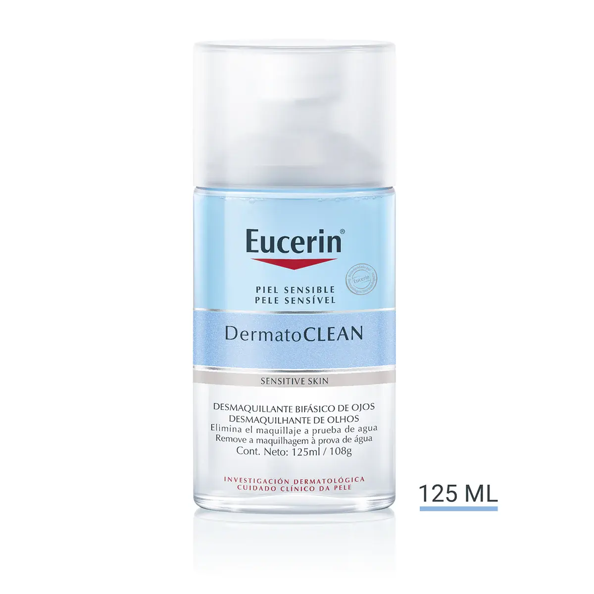 Eucerin DermatoCLEAN Desmaquillante Bifásico 125ml