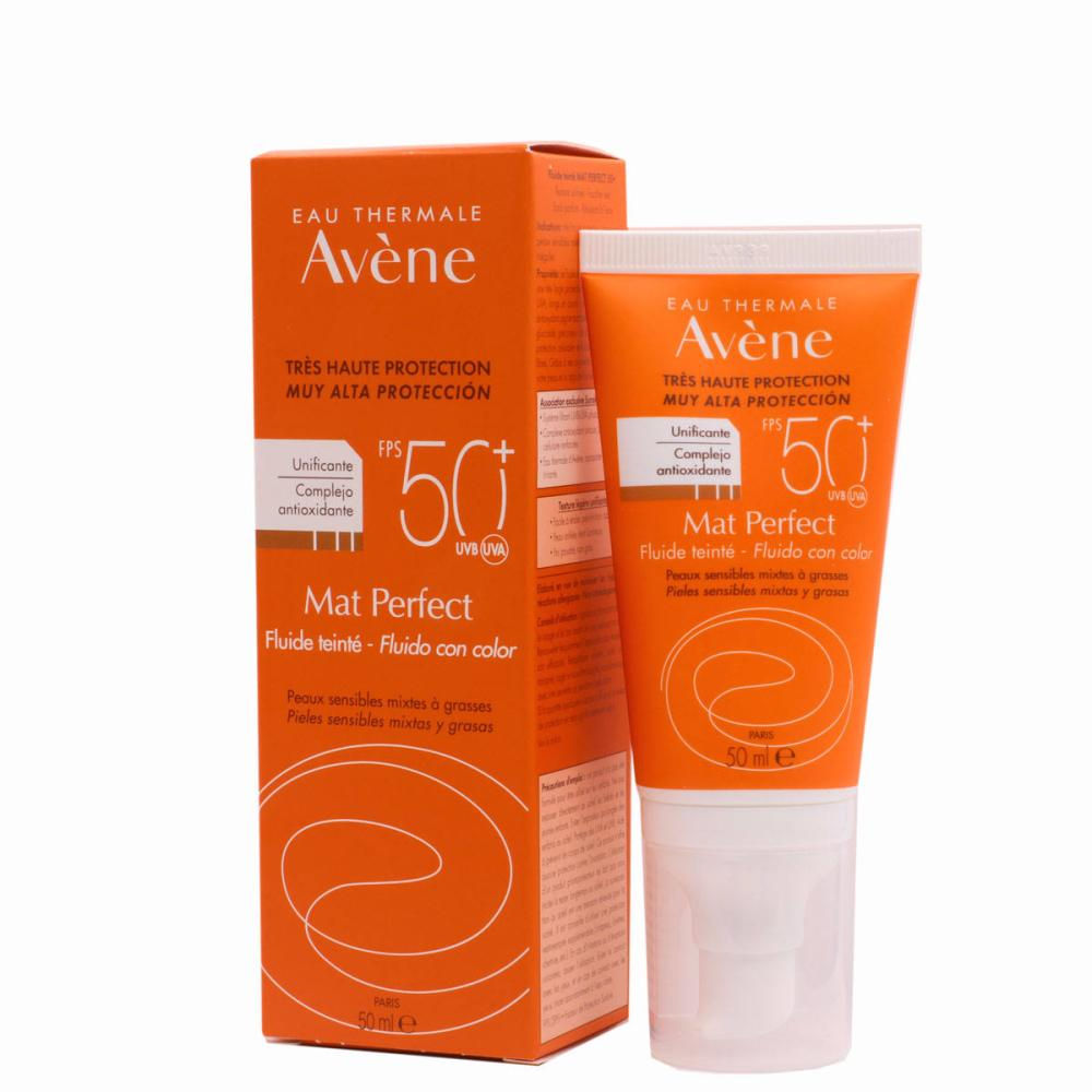 AVENE MAT PERFECT CON COLOR FLUIDO SPF50+ 50 ML
