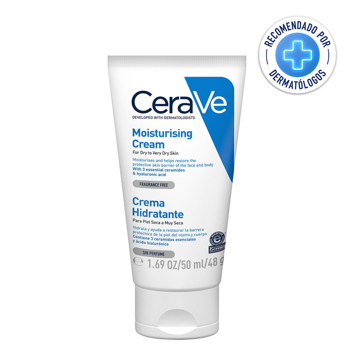 CREMA HIDRATANTE CERAVE PIEL SECA ROSTRO Y CUERPO 50ML