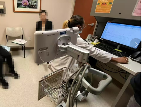 International pulmonary cancer patient receiving targeted therapy and robotic-assisted surgery at a top U.S. cancer center, arranged by Medebound HEALTH.