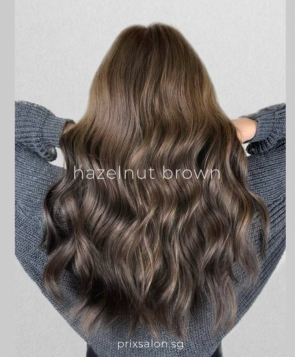 lady with balayage hair colour