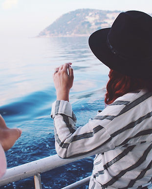 Woman on Boat Ride