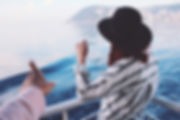 Woman on Boat Ride