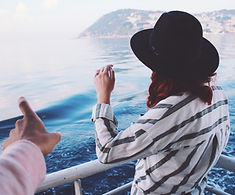 Woman on Boat Ride