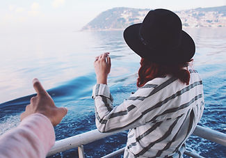 Woman on Boat Ride