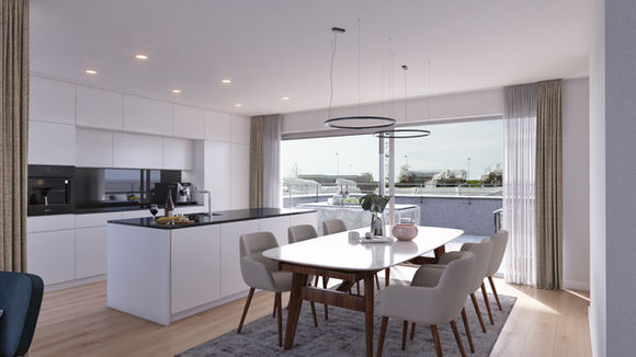 Neuheim, Attika Küche