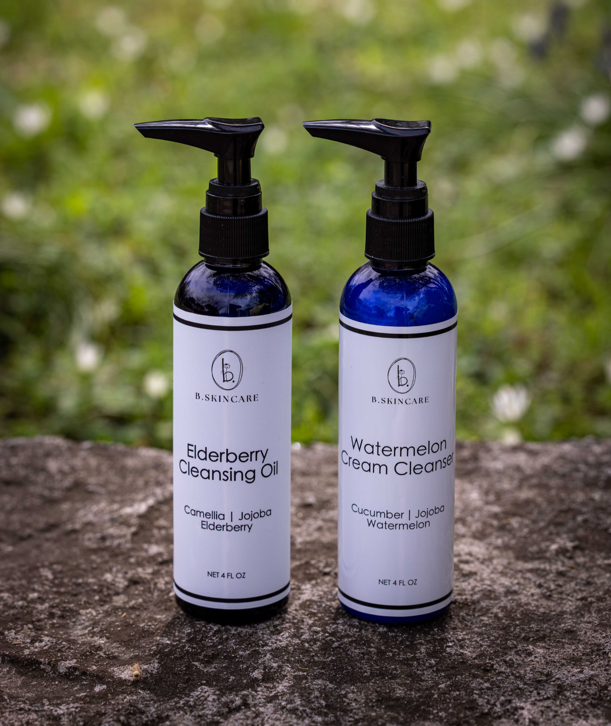 Cleanser Duo | Elderberry Cleansing Oil & Watermelon Cream Cleanser
