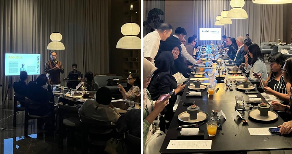 MC introduced Mr. Sjefke Jansen, Complex General Manager of Pan Pacific Jakarta, and Mr. Sendy Widjaja