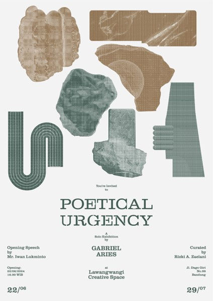 Poetical Urgency a Solo Exhibitions by Gabriel Aries