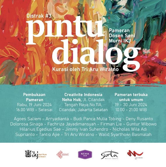 “PINTU DIALOG” Group Exhibition Curated by Tri Aru