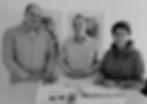 2 Schulleiter und eine Schulleiterin von Links