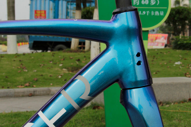 Thumbnail: Dagger 6069 Aluminium Frame with CF Fork and Thru Axle (Disc Brake Frame)