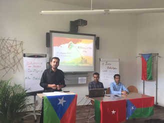 BNM held programs in Germany and S. Korea on Balochistan Independence Day