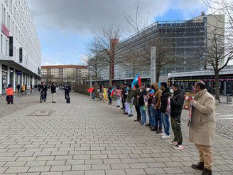 Germany: BNM protest in Chemnitz against enforced disappearances in Balochistan