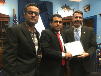 BNM leader submits report of human rights violation in Balochistan to US Congressman