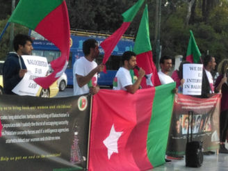 Greece: BNM protests in Athens against Pakistani atrocities in Balochistan