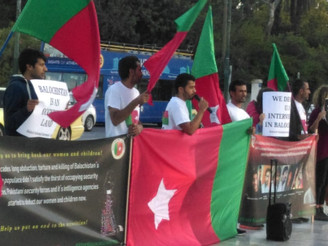 Greece: BNM protests in Athens against Pakistani atrocities in Balochistan