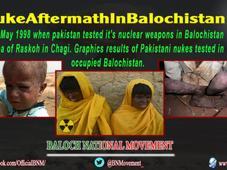 پاکستان کے ایٹمی دھماکوں نے بلوچ کو کثیرالجہتی نقصانات سے دوچار کیا۔بی این ایم آن لائن اجلاس