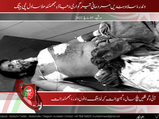 Pakistan targets Saawal Baloch as collective punishment. Central Spokesperson BNM
