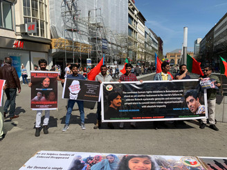 Germany: BNM campaign highlight the serious human rights issue of Balochistan