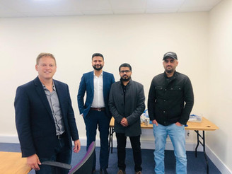Members of London zone met UK Cabinet member Grant Shapps to inform him about the genocide of Baloch