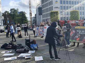 Demonstrations were held in Germany, South Korea and the Netherlands against Pakistani atrocities.