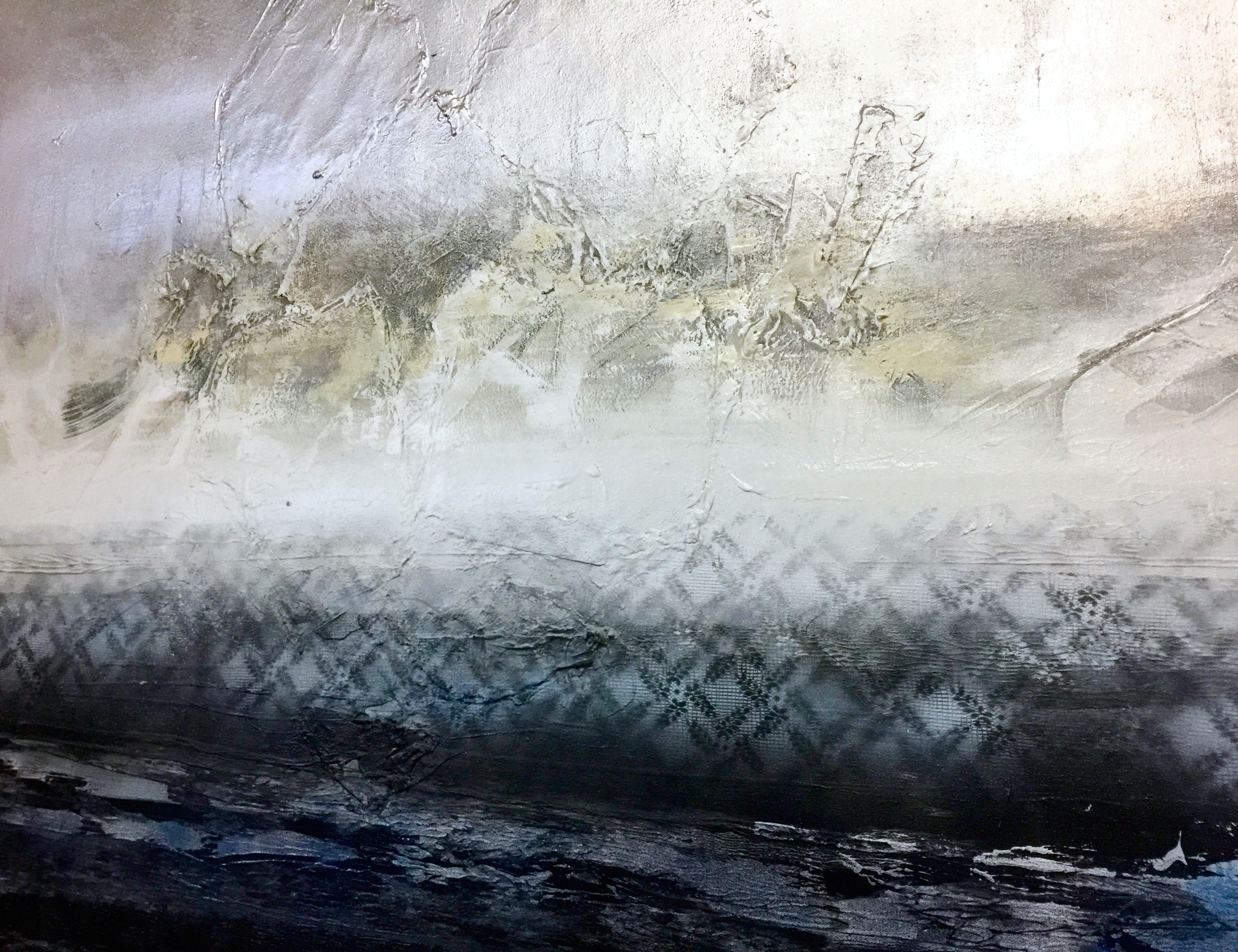 Lacy Sea (Close Up)