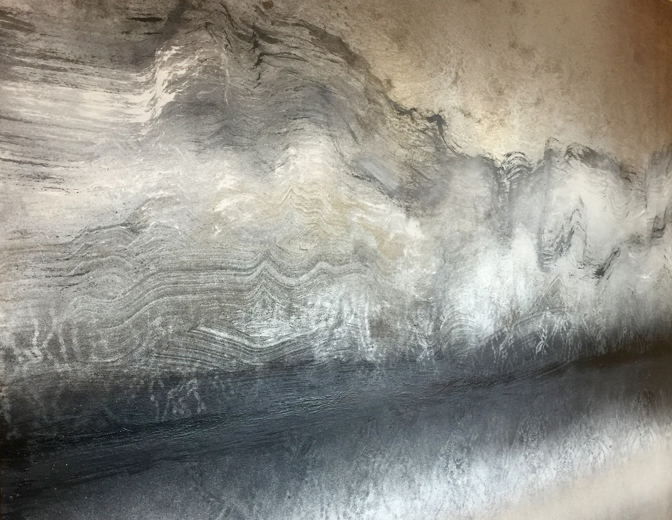 Wooded Mountains #2 (Close up)