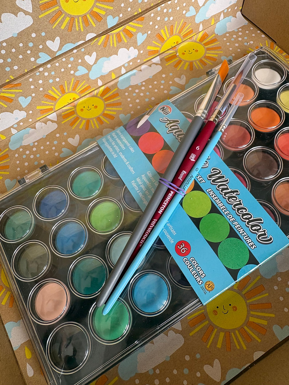 Thumbnail: paint box set