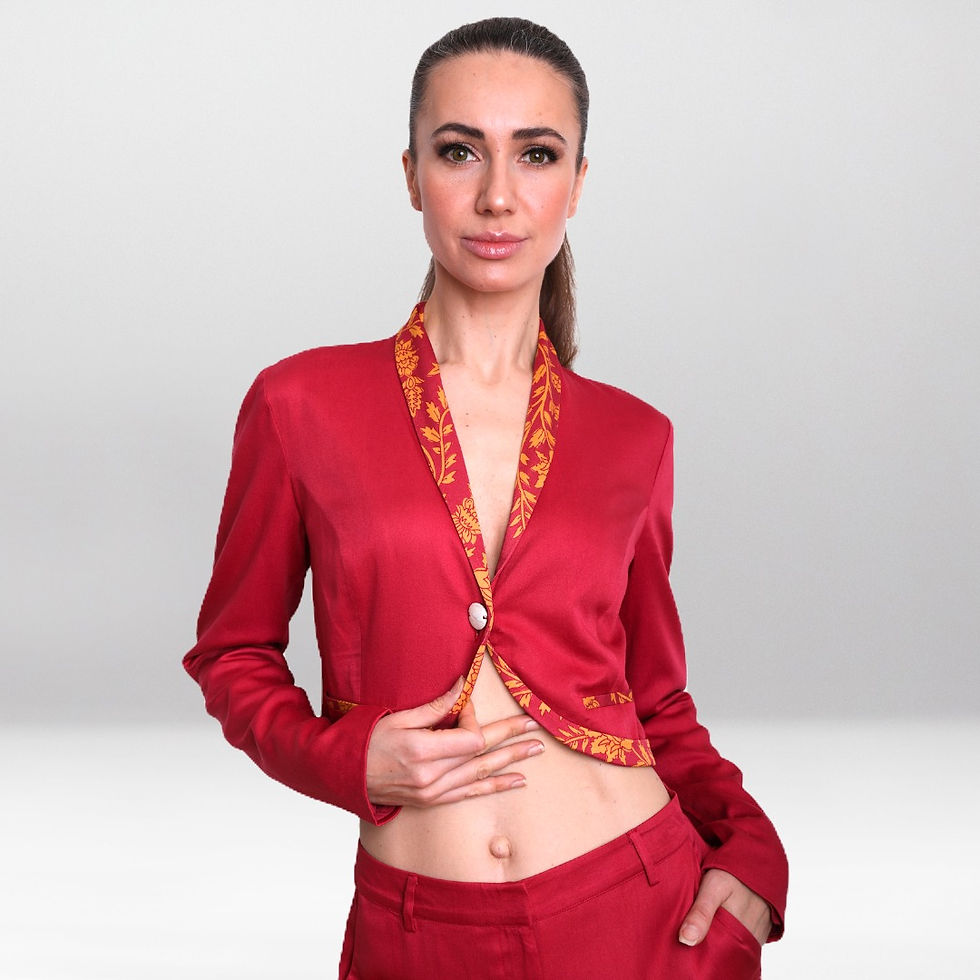 Thumbnail: Maya - Cropped Blazer