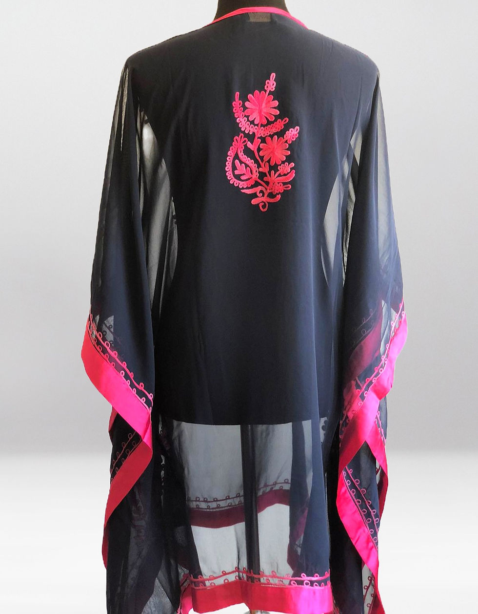 Thumbnail: Embroidered Georgette Kaftan