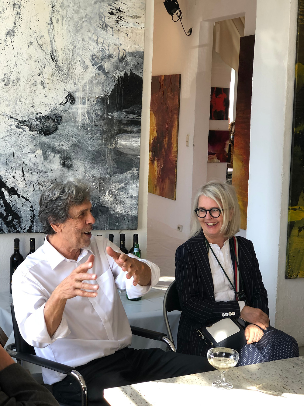 Im Atelier von Peter Casagrande