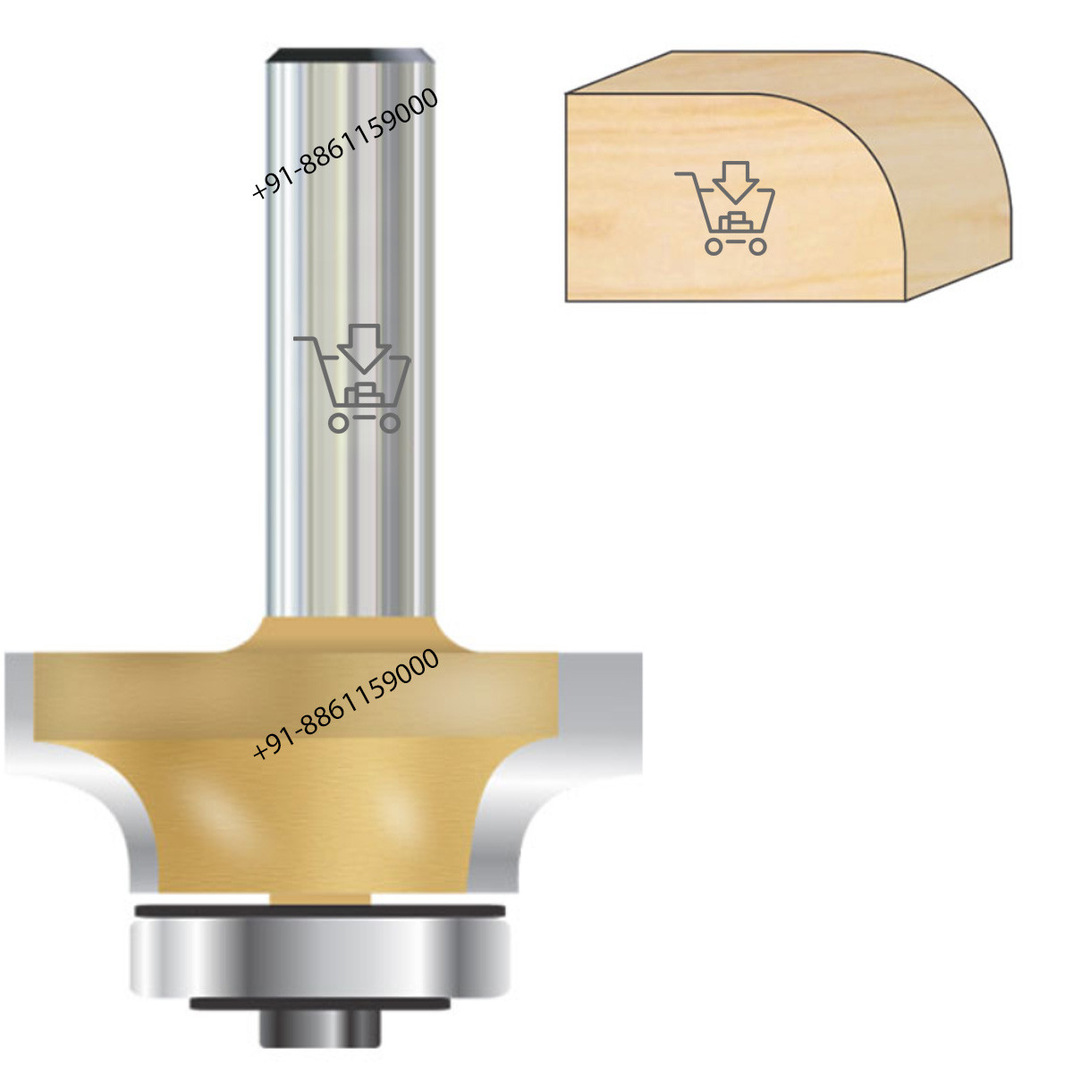Corner Radius Bits (High Performance)
