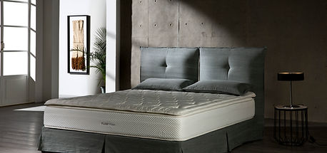 cama twin con faldon